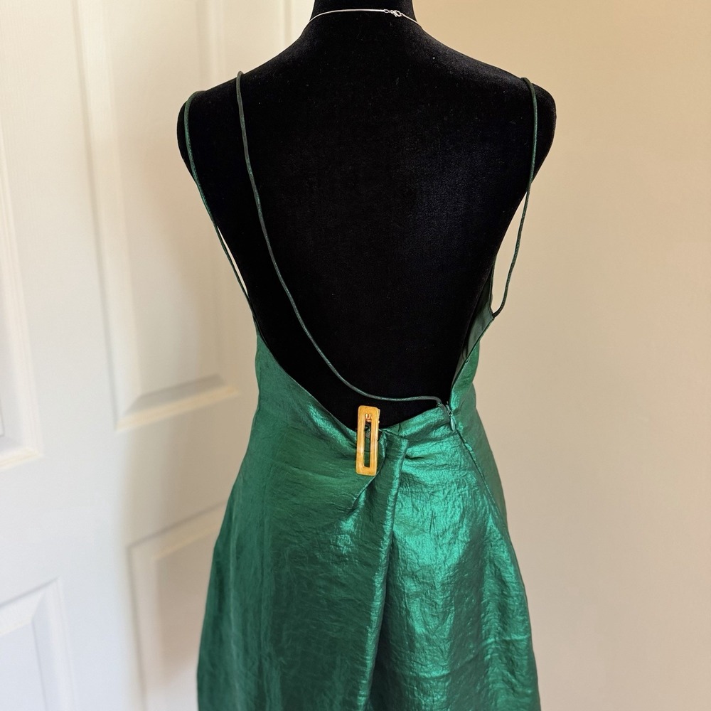 House Of Harlow 1960 X Revolve Ambrosia Mini Dress Green (L) Glam Party Club - Picture 4 of 5